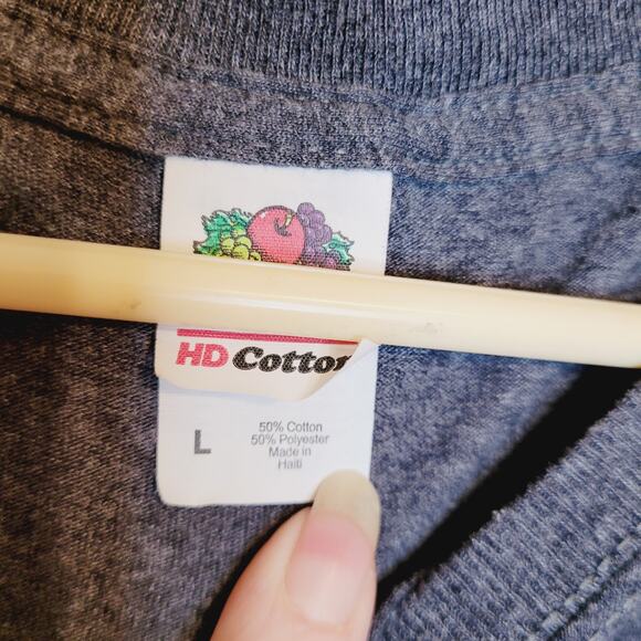 Star Wars Last Jedi Porg graphic grey short sleeved t-shirt Size Large - Picture 4 of 4